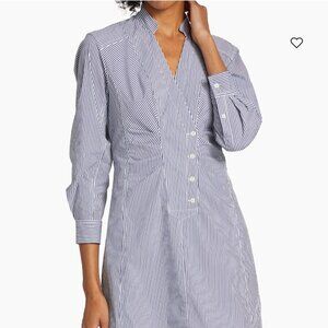Derek Lam 10 Crosby Beverly Stripe Shirtdress